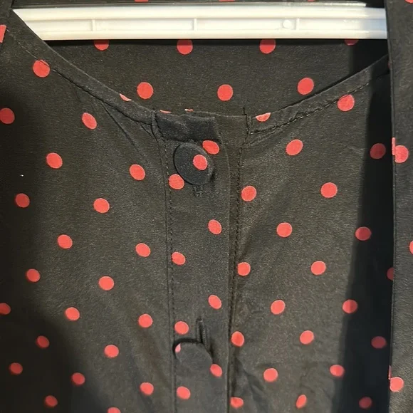 Veronica Beard Linley Tie Neck Long Sleeve Mini Dress Tunic Long Top Size 4 - Picture 17 of 17